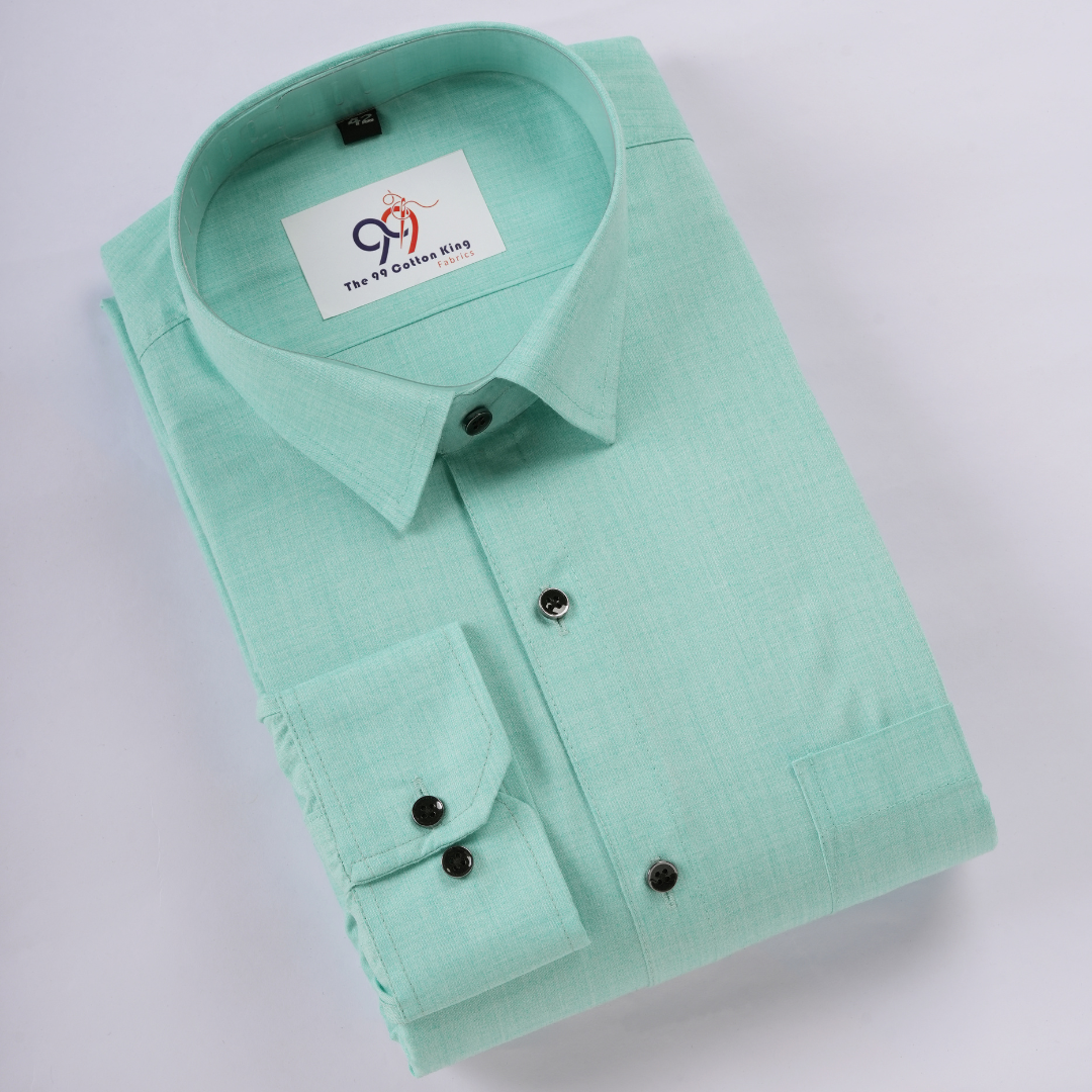 Cotton Slik Rama Colour Men Shirt