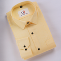 Cotton Slik Yellow Colour Men Shirt